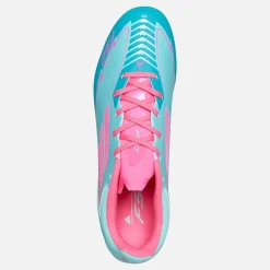 New Herre F50 League Messi La Vida Tropical Pack FG/​MG Fast/​Multi Ground Fodboldstøvler Flash Aqua/​Lucid Pink/​Lucid Cyan Fodboldstøvler|Fodboldstøvler