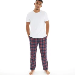 Discount Herre Folau Flannel Hjemmetøj Rød Ternet Undertøj, Sokker Og Nattøj·Nattøj
