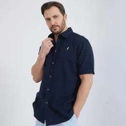 Online Herre Fort Worth Skjorter med korte ærmer Flade T-Shirts, Poloer Og Skjorter·Skjorter