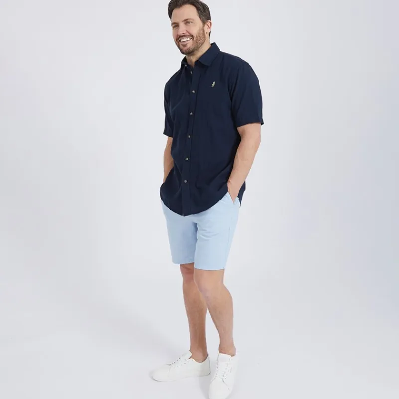 Online Herre Fort Worth Skjorter med korte ærmer Flade T-Shirts, Poloer Og Skjorter·Skjorter