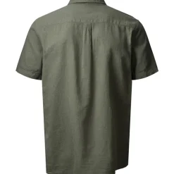 Online Herre Fort Worth Skjorter med korte ærmer kakigrøn T-Shirts, Poloer Og Skjorter·Skjorter
