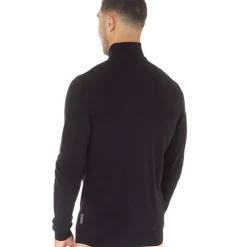 Online Herre French Connection  Cash 1/​4 Zip Trøjer Sort Trøjer Og Cardigans·Trøjer