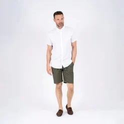 Hot Herre Frey Kortærmet Skjorte Optisk T-Shirts, Poloer Og Skjorter·Skjorter