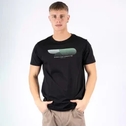 New Herre Gabe T-Shirt Sort T-Shirts, Poloer Og Skjorter·T-Shirts Og Undertrøjer