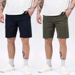 Hot Herre Gerry Chino To Pak Chino Shorts Blandet Farver Multipakker·Shorts|Shorts Og Badetøj·Chino