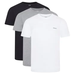 Clearance Herre Giants 3-pak T-shirts Sort/​Hvid/​Grå Melange T-Shirts, Poloer Og Skjorter·Multipakker|Multipakker·T-Shirts Og Undertrøjer