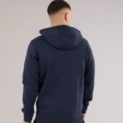 Best Herre Giffone Hættetrøje Navy Træning|T-Shirts Og Undertrøjer