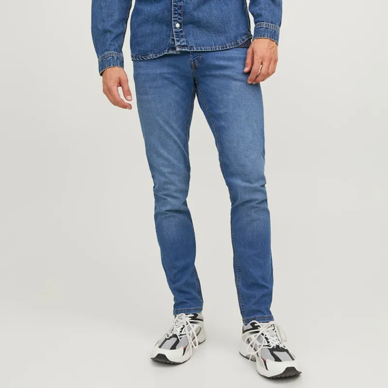 Clearance Herre Glenn Original SQ 223 Noos Jeans Blue Denim Jeans Og Bukser·Slim Jeans|Jeans Og Bukser·Jeans