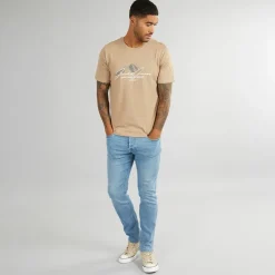 Best Herre Glenn 334 Slim Fit Jeans Blå Denim Jeans Og Bukser·Slim Jeans|Jeans Og Bukser·Jeans