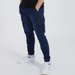 Online Herre Goffey Slim Fit Jeans Mørk Indigo Vask Jeans Og Bukser·Slim Jeans|Jeans Og Bukser·Jeans