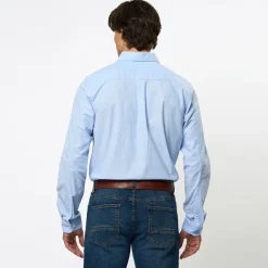 Discount Herre Greg Skjorte Light Blue T-Shirts, Poloer Og Skjorter·Skjorter