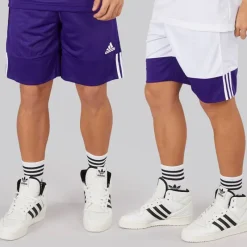 Best Herre 3G Speed Vendbare Basketball Shorts Collegiate Purple/​Hvid Træning|Shorts Og Badetøj·Sport Shorts