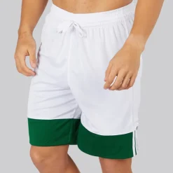 Online Herre 3G Speed Vendbare Basketball Shorts Dark Green/​Hvid Træning|Shorts Og Badetøj·Sport Shorts