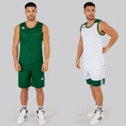 Online Herre 3G Speed Vendbare Basketball Shorts Dark Green/​Hvid Træning|Shorts Og Badetøj·Sport Shorts