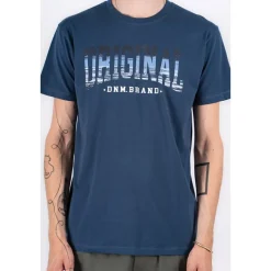 Clearance Herre Guido T-shirts Blå T-Shirts, Poloer Og Skjorter·T-Shirts Og Undertrøjer