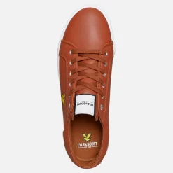 Outlet Herre Halket Træningssko Cognac Sneakers|Sneakers