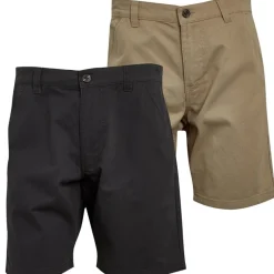 Outlet Herre Hansen Chino Shorts Topak Navy/Stone Multipakker·Shorts|Shorts Og Badetøj·Chino