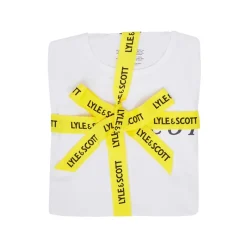 New Herre Holden T-shirt og ternede loungesæt Bright White/​Blue Check Undertøj, Sokker Og Nattøj·Nattøj