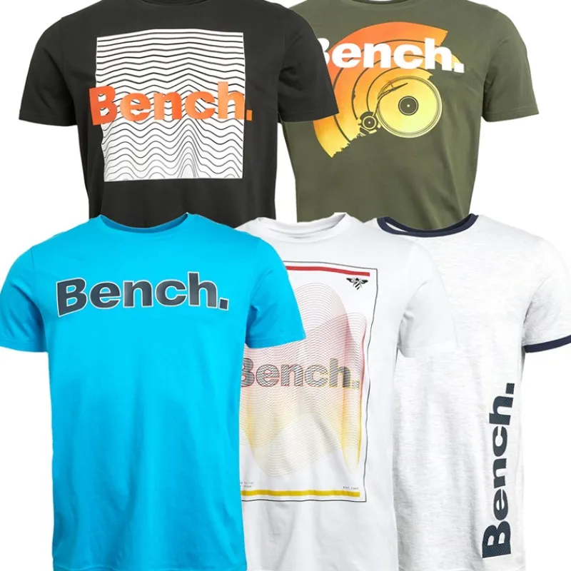 Outlet Herre Hombi T-shirts 5-pak Mix T-Shirts, Poloer Og Skjorter·Multipakker|Multipakker·T-Shirts Og Undertrøjer