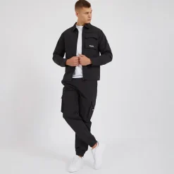 Online Herre Honum Cargobukser Sort Jeans Og Bukser·Cargobukser|Jeans Og Bukser·Bukser