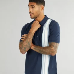 Sale Herre House Mod Kortærmet poloer Blå T-Shirts, Poloer Og Skjorter·Poloer