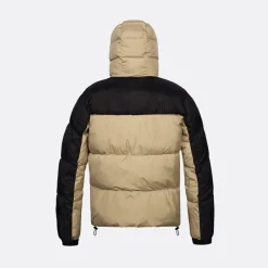 Clearance Herre Hættejakke Khaki /​ Sort Jakker Og Frakker·Lette Jakker|Jakker Og Frakker·Jakker Og Frakker