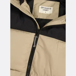 Clearance Herre Hættejakke Khaki /​ Sort Jakker Og Frakker·Lette Jakker|Jakker Og Frakker·Jakker Og Frakker