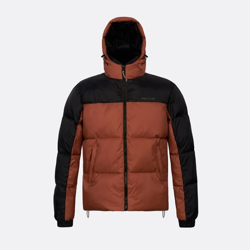 Outlet Herre Hættejakke Rust / Sort Jakker Og Frakker·Lette Jakker|Jakker Og Frakker·Jakker Og Frakker