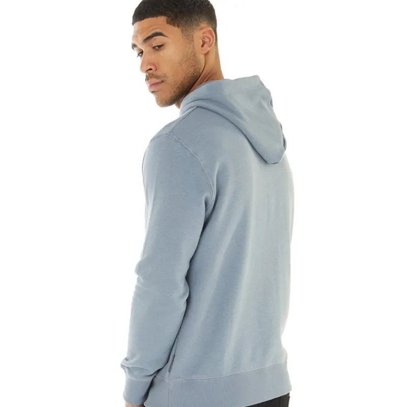 Sale Herre hættetrøje Lyseblå/Marine Hættetrøjer Og Sweatshirts·Hættetrøjer