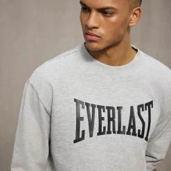 New Herre Ikoniske Maksimeret Sweatshirt Lysegrå Mel Hættetrøjer Og Sweatshirts·Sweatshirts