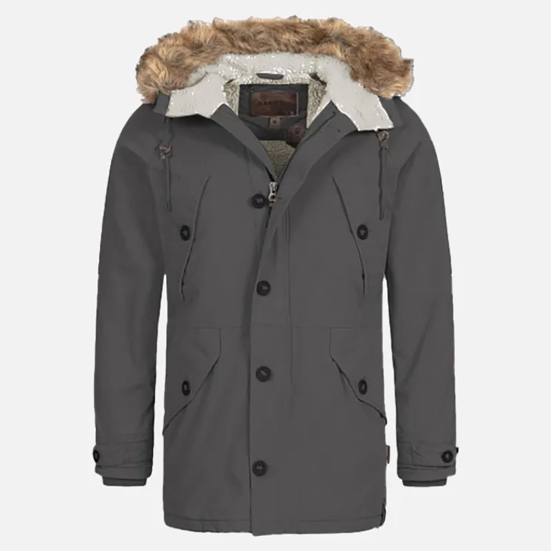 Discount Herre Infann Parka Raven Jakker Og Frakker·Jakker Og Frakker