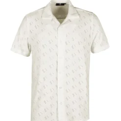 Discount Herre Injerry Skjorter med korte ærmer beige T-Shirts, Poloer Og Skjorter·Skjorter