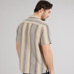 Online Herre Inrafko Kortærmet Skjorte Beige T-Shirts, Poloer Og Skjorter·Skjorter