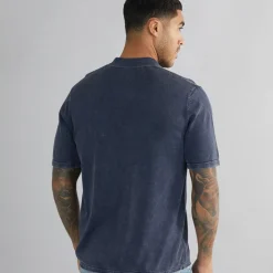 Online Herre James Strik Polo Skjorte Navy Blazer T-Shirts, Poloer Og Skjorter·Poloer