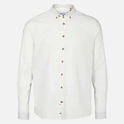 Online Herre Johan Diego Bomuld Skjorte Snow White T-Shirts, Poloer Og Skjorter·Skjorter