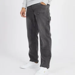 Sale Herre Joiner Carpenter Løstsiddende Jeans Grå Vask Jeans Og Bukser·Jeans