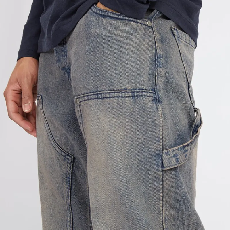Outlet Herre Joiner Carpenter Løstsiddende Jeans Mb Blå Vask Jeans Og Bukser·Jeans