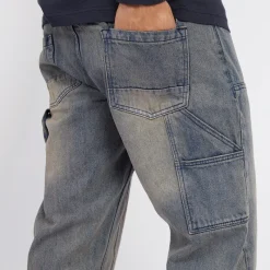Outlet Herre Joiner Carpenter Løstsiddende Jeans Mb Blå Vask Jeans Og Bukser·Jeans