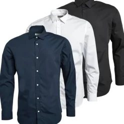 Discount Herre Joseph Tre-pakke Langærmede Skjorter Blå/​Hvid/​Sort T-Shirts, Poloer Og Skjorter·Skjorter