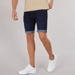 Best Herre Kaden Denim Shorts Blå Shorts Og Badetøj·Shorts