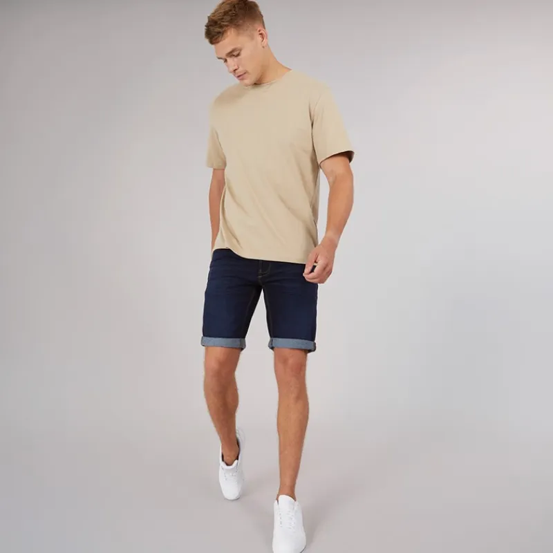 Best Herre Kaden Denim Shorts Blå Shorts Og Badetøj·Shorts
