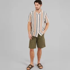 Hot Herre Kilauea Skjorte Camel T-Shirts, Poloer Og Skjorter·Skjorter