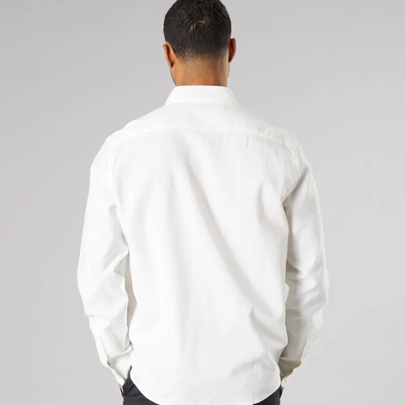 Hot Herre Langærmet Skjorte Off White T-Shirts, Poloer Og Skjorter·Skjorter