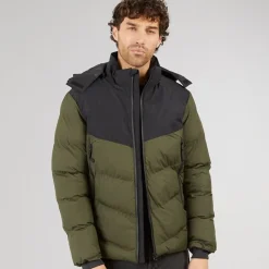 Online Herre Lebron Kort Jakke Olive Green Jakker Og Frakker·Jakker Og Frakker
