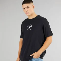 Outlet Herre Liv I Balance Oversized T-shirt Sort Træning|T-Shirts Og Undertrøjer