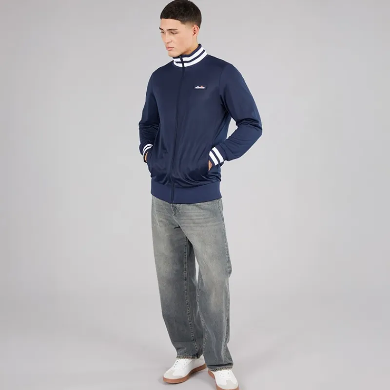 Best Herre Lochi Track Jakke Navy Træning|T-Shirts Og Undertrøjer