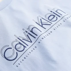 Herre Logo T-Shirt Zen Blå T-Shirts, Poloer Og Skjorter·T-Shirts Og Undertrøjer