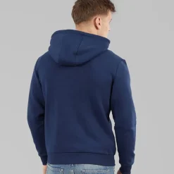 Outlet Herre lynlås hoodie Dress Blues Hættetrøjer Og Sweatshirts·Hættetrøjer