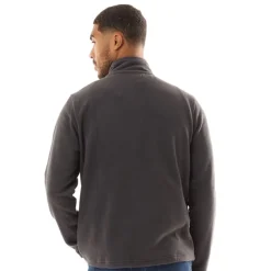 Hot Herre 1/​2 lynlås mikro fleece antracit melange Hættetrøjer Og Sweatshirts·Fleecetøj|Træningsdragter Og Joggingbukser·Fleecetøj