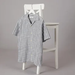 Hot Herre Mads Kortærmet Skjorte Himmelkaptajn T-Shirts, Poloer Og Skjorter·Skjorter